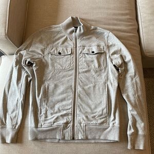 Lululemon Men’s Zip Jacket Heathered Cream Size M